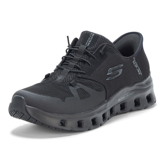 Non-Slip Work Shoes Women's Size 7 Hands-Free Slip-On Safety